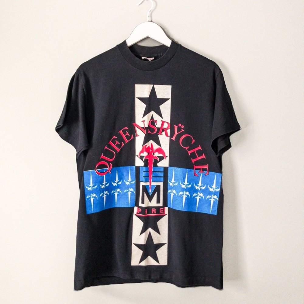 Vintage 1991 Queensryche band tee